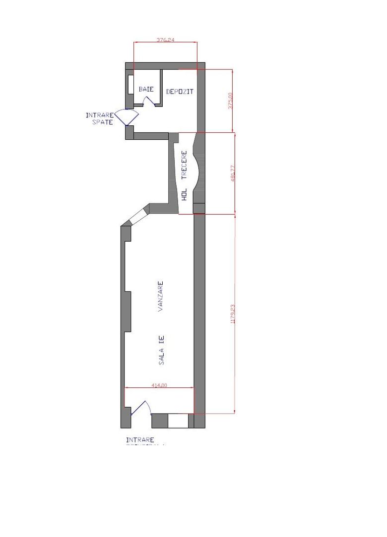 Spațiu ultracentral De închiriat 80 mp, P. Avram Iancu, Bulevard Arad - Poză 9