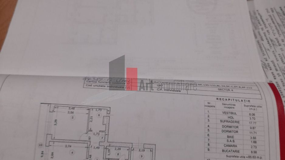 Vanzare apartament 3 camere Bd. Brâncoveanu - Poză 2