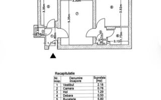 2 cam renovat 2026 | Decomandat | Arondat Școala 75 | Muncii - Poză 14
