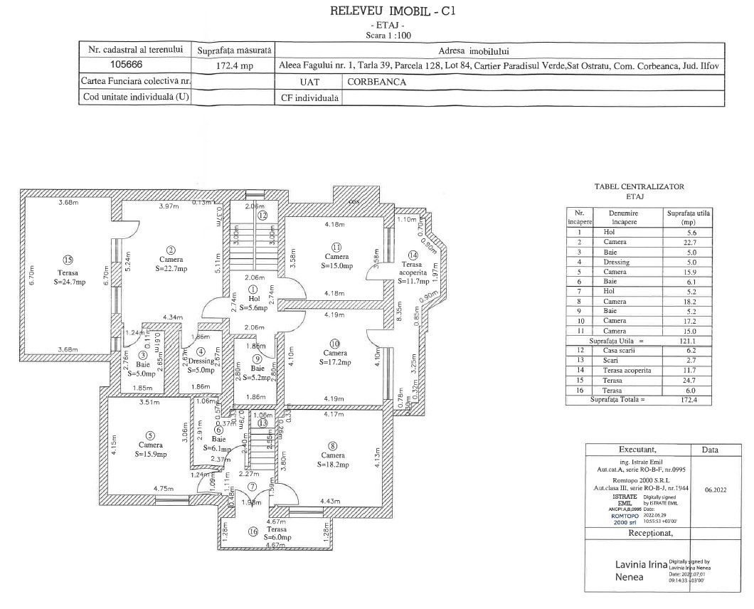 PARADISUL VERDE, VILA 507 MP, LOT 1.095 MP! - Poză 26