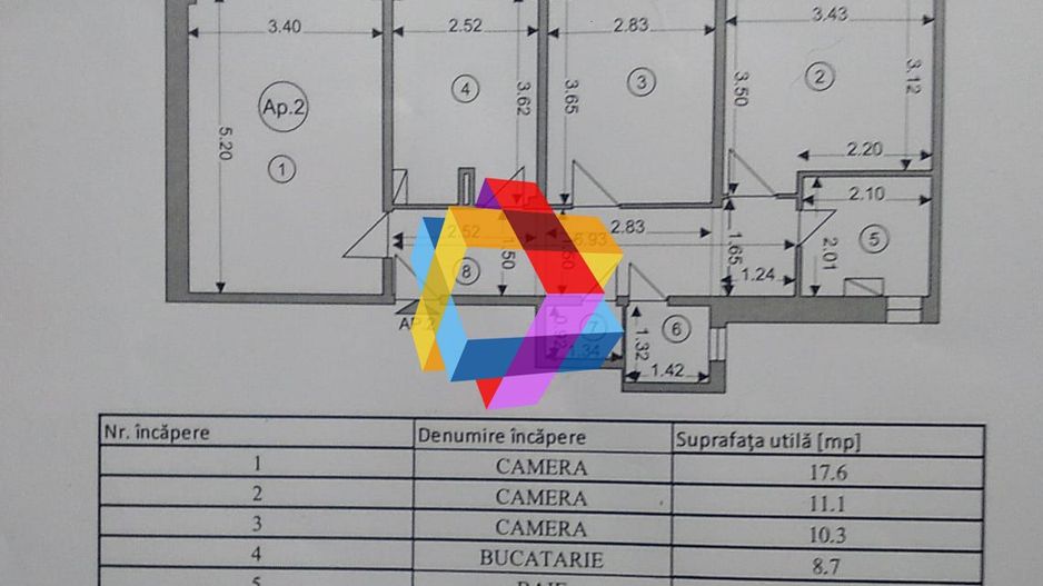 Apartament 3 camere de vanzare Brasov - decomandat # plus-imo.ro - Poză 7