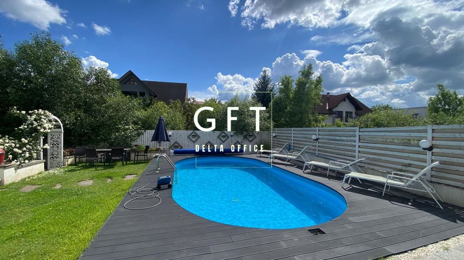 PRET REDUS!!! Vila de lux, P+E+M, piscina, 7 minute de centru Bistritei - Poză 16