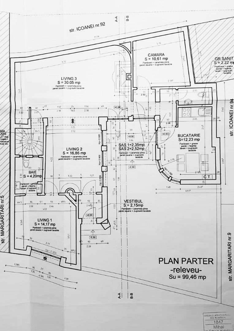 CASĂ DE ÎNCHIRIAT PRETABILĂ REȘEDINȚĂ | ZONA GRĂDINA ICOANEI | - Schiță 13