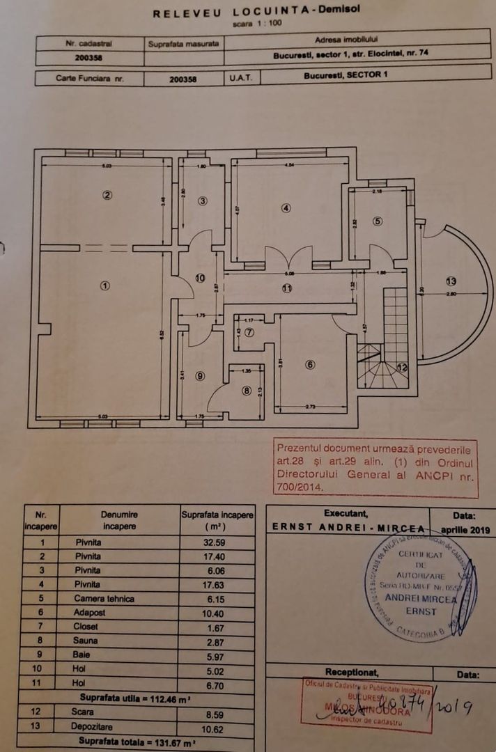 Vilă premium 11 camere | Dămăroaia | saună | fitness | teren 1.000mp - Schiță 28