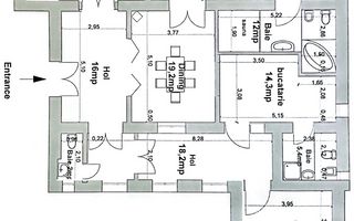 Apartament in clădire istorică P-ta Plevnei cu vedere parc - Poză 9