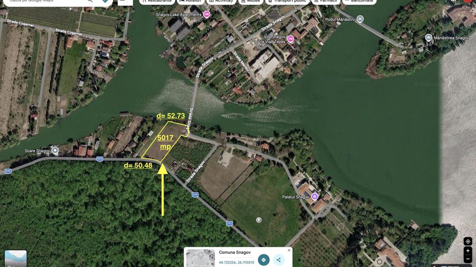 Teren în Snagov, intre Lac și Pădure - Poză 8