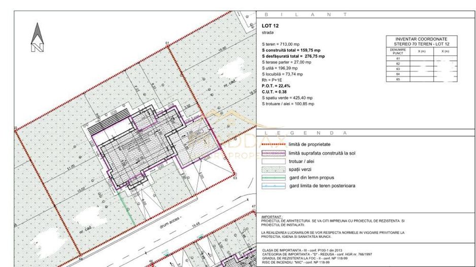 Vila cu 5 camere *200mp* utili // curte 425mp // Corbeanca - Schiță 30