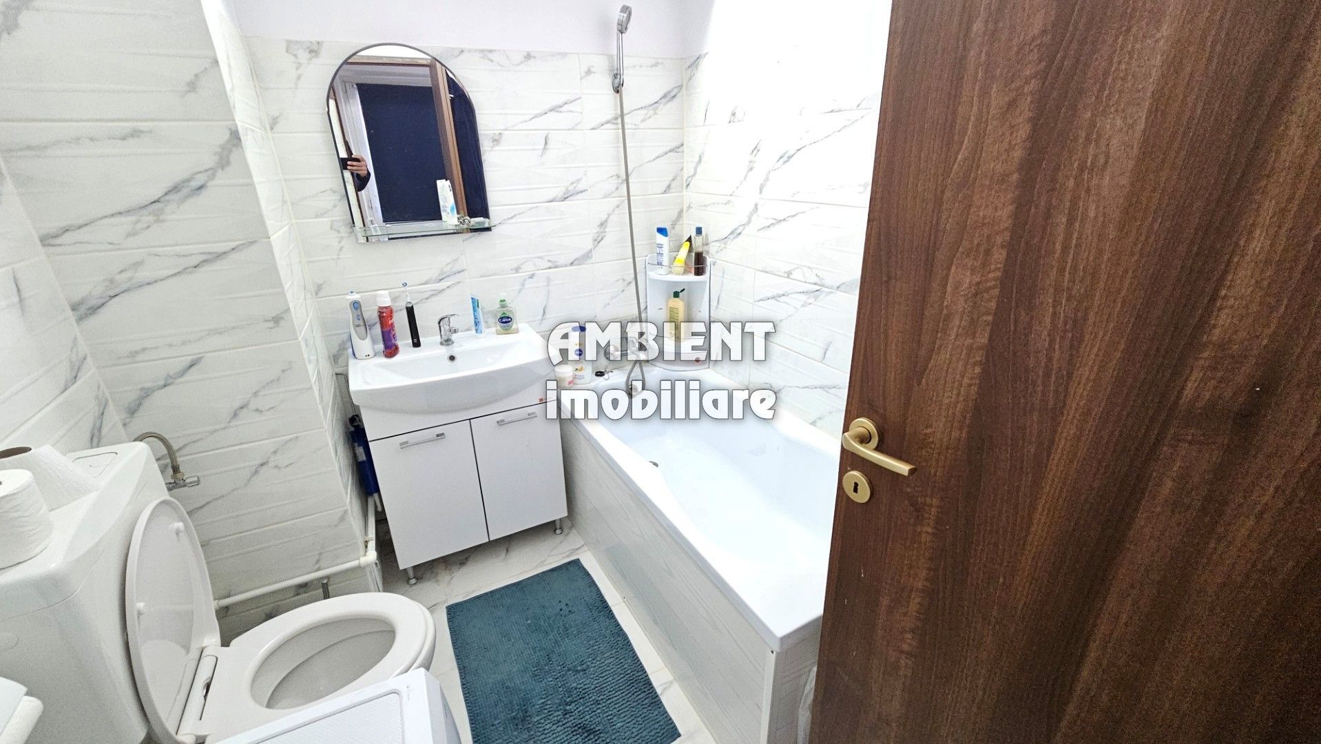 Apartament 2 camere, mobilat și utilat, zona CARTIER; - Poză 6