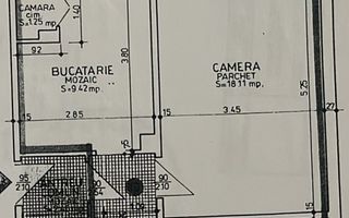 Apartament 2 camere semidecomandat 42 mp etaj 1 Marasti - Poză 8