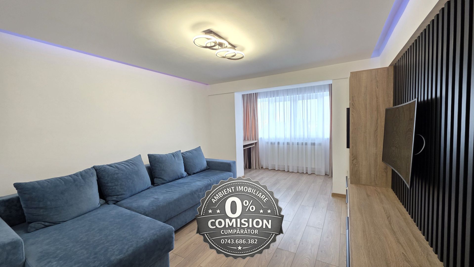 Apartament 3 camere, ETAJ 1, 109 mp, mobilat și utilat, VASLUI - ANA IPĂTESCU; - Poză 2