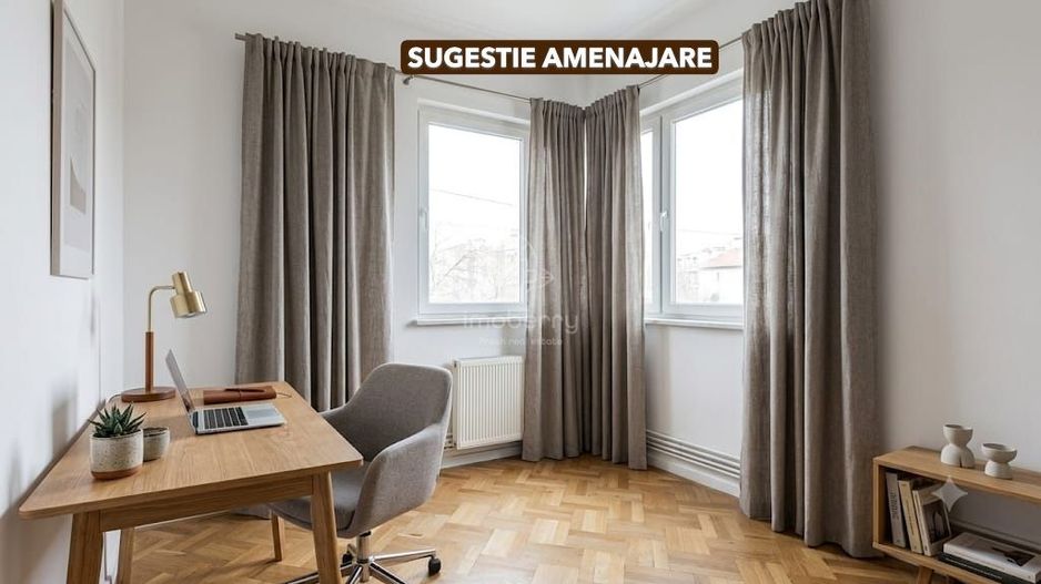 Vanzare apartament 3 camere in vila Cotroceni, langa Palatul Cotroceni, statuia - Poză 14