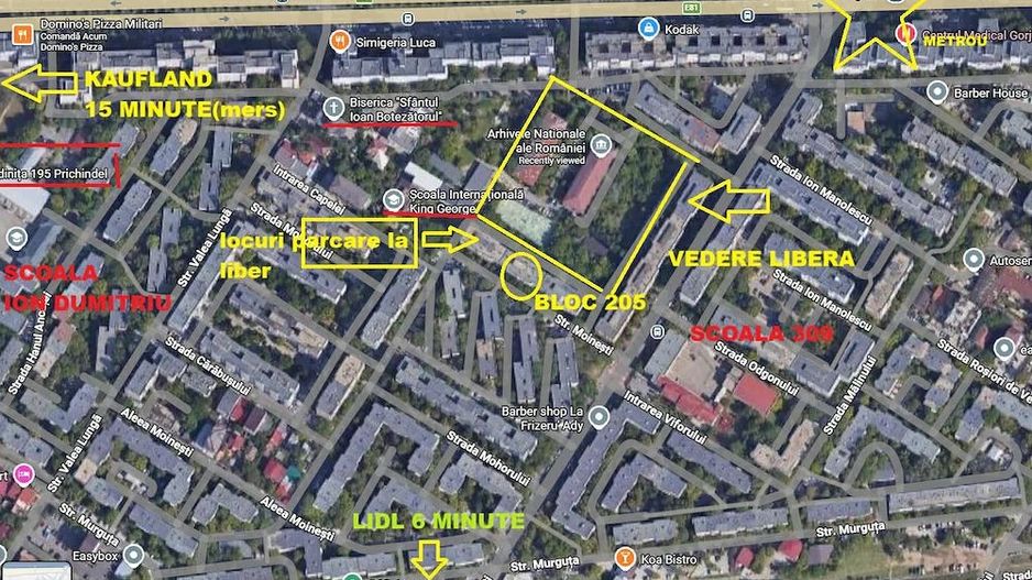 Apartament 3 CAMERE la vanzare zona Gorjului - Poză 2