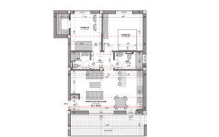 Apartament 3 camere, terasa 14.18 mp- aer conditionat  (NCL-COL-ap.13) - Poză 8