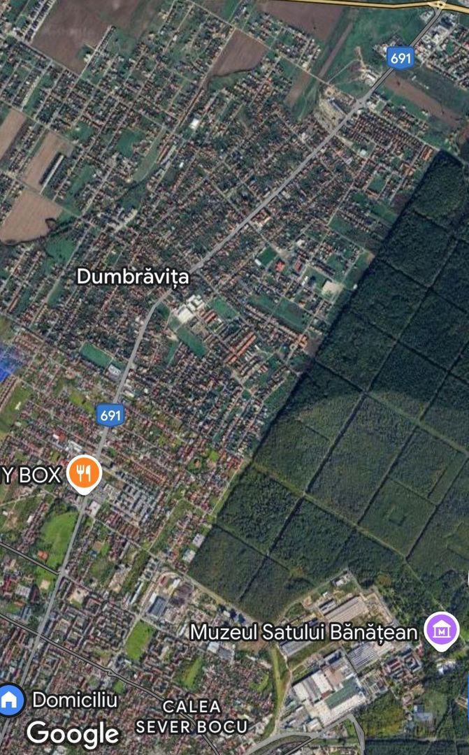 Teren pentru casa individuala Dumbravita/Padure - Poză 2