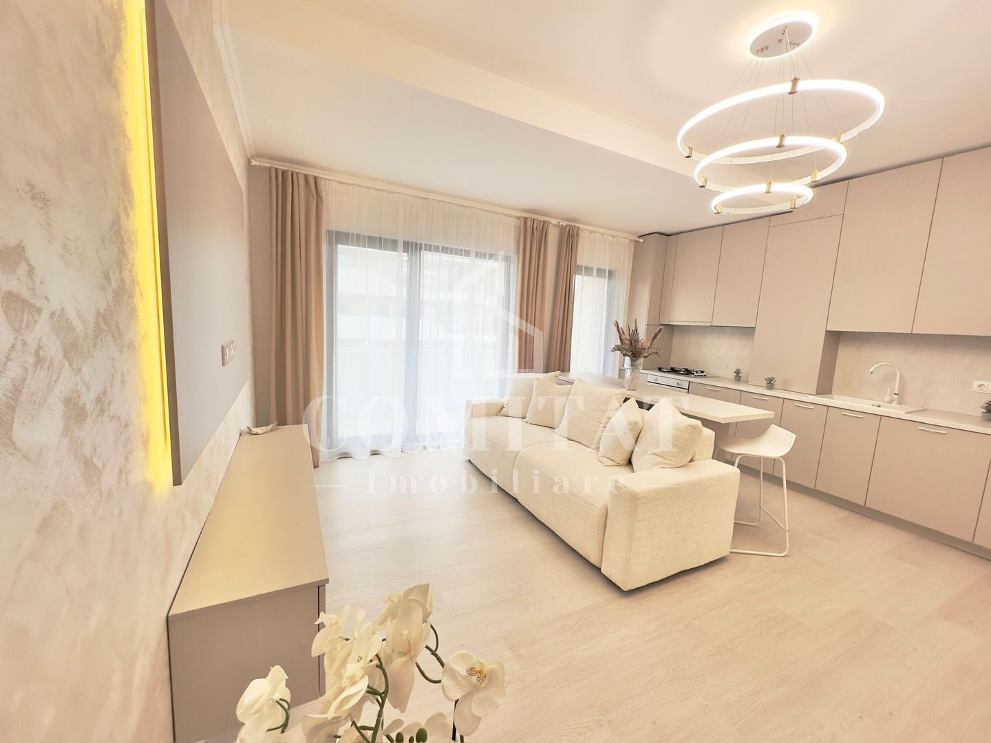 Apartament ultrafinisat | 3 camere | Zona Eroilor - Florești - Poză 3