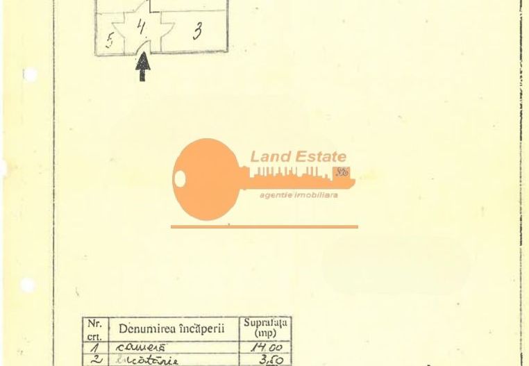 Garsoniera Rahova-zona Petre Ispirescu-Renovata - Schiță 9