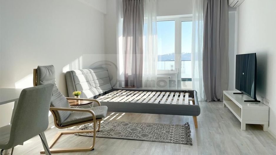 1 CAM , COMISION 50 % (225 EURO) ,CENTRU, PARCARE,UNIREA TOWERS - Poză 9