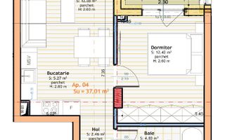 Apartamente 2 - 3 camere finisate in Floresti, zona Somesului - Poză 5