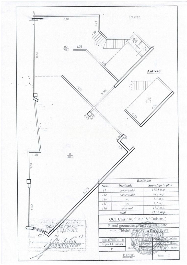 Spațiu comercial spre închiriere | Centru, Chișinău | 211 m² - Poză 20