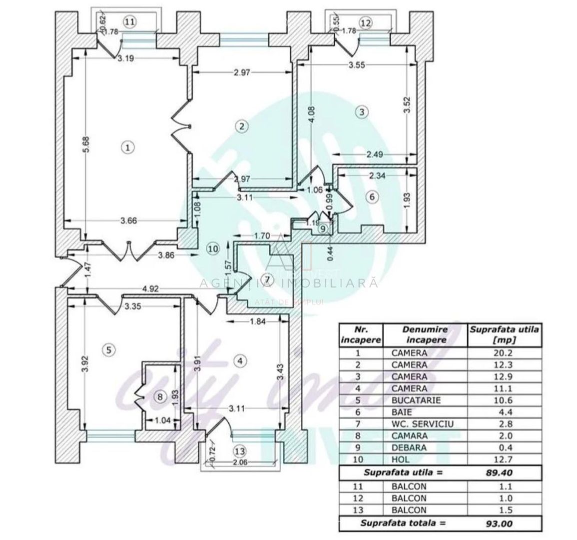 4 Camere 3/9 Panduri | COMISION 0 - Schiță 23