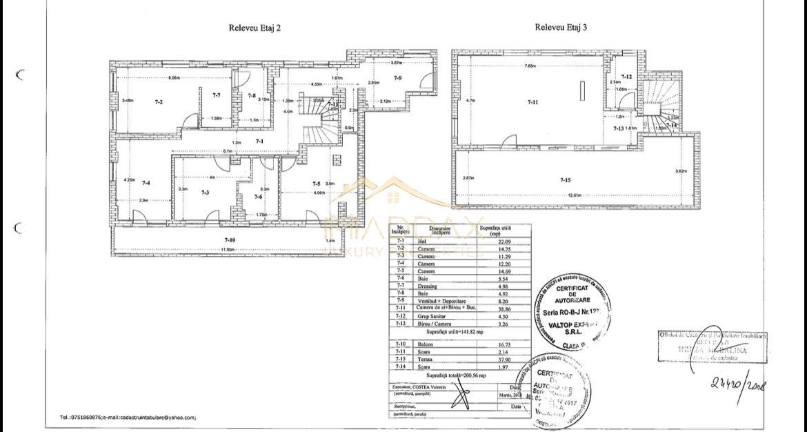 Apartament de tip Duplex 5 camere *250mp* + Garaj // Herastrau - Schiță 71