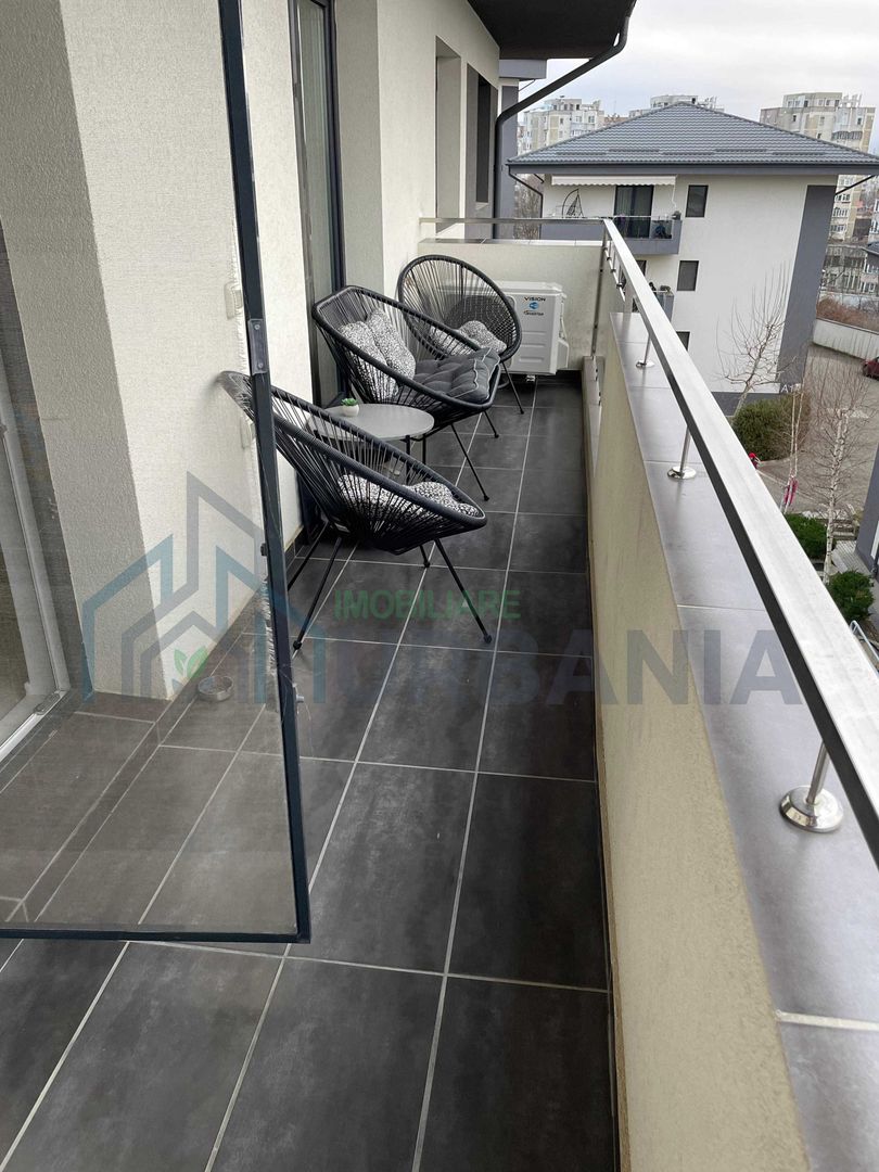 Apartament 2 camere de inchiriat, Colina Insorita Pacurari, bloc nou, garaj, loc parcare, boxa - Poză 5