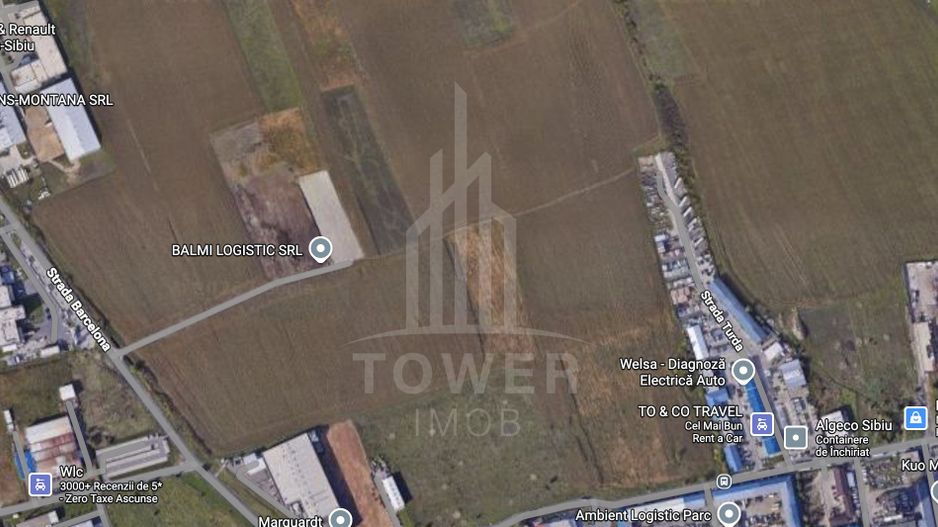 Teren intravilan de vânzare – 10.000 mp – Zona Industrială Vest | Comision 0% - Poză 1