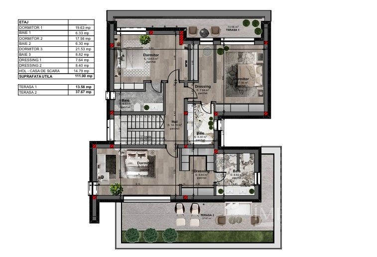 Teren langa padure – proiect deosebit de Vila, in Faget! - Schiță 11