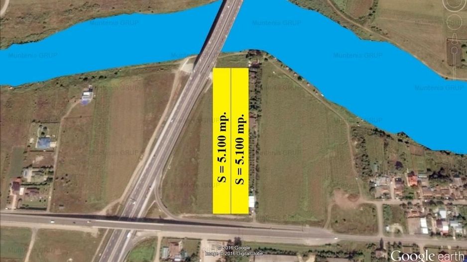 Moara Vlasiei, 5100 mp. teren intravilan, langa A3, toate utilitatile - Poză 2