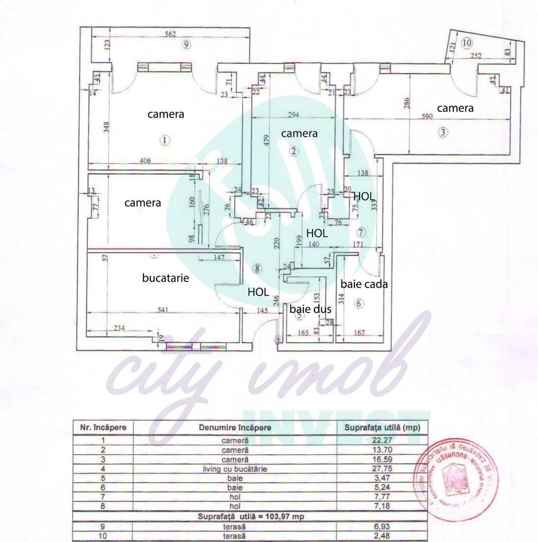 4 camere, parcare subterană inclusă | Bloc modern 2009 | Decebal – Muncii - Poză 3