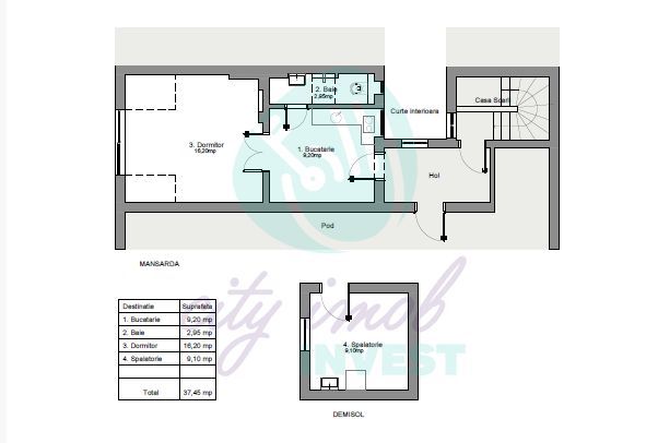 Oportunitate achizitie vila boiereasca 12 camere-Cotroceni- Singura in curte - Poză 15