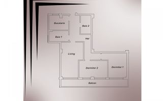 Tomis Nord/Carrefour-Apartament 3 camere decomandate, bloc nou. - Poză 14