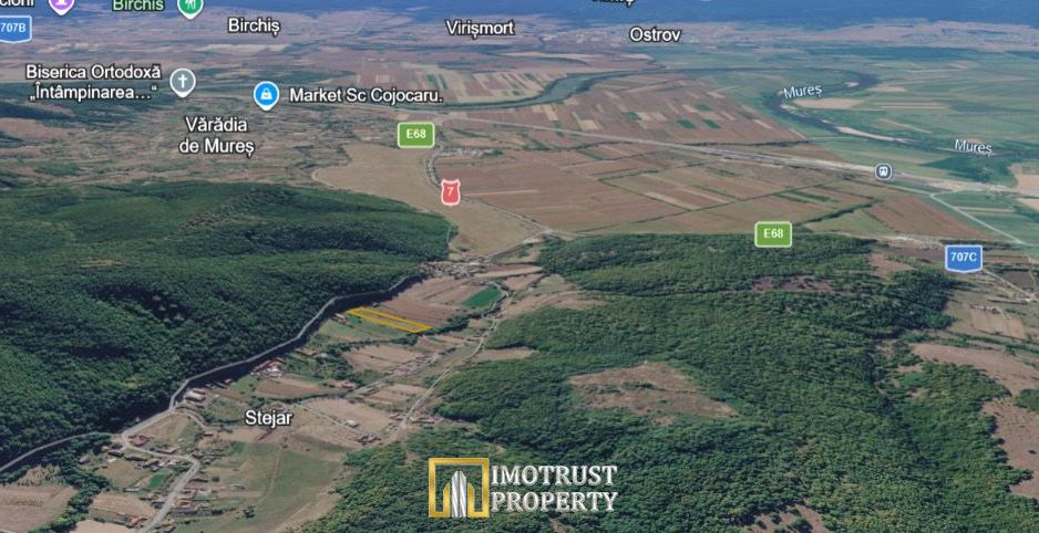 Teren cu acces la râu în Stejar – ideal pentru cabane sau retreat - Poză 3