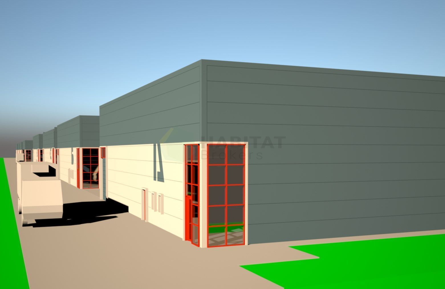 Hala industriala | Dragomiresti | Pret la stadiu de structura pentru o unitate - Poză 2