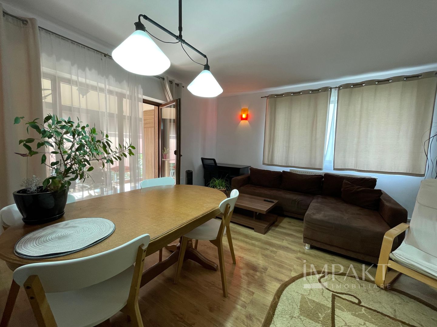 2 camere spațios cu terasă și parcare | Bună Ziua - Poză 3