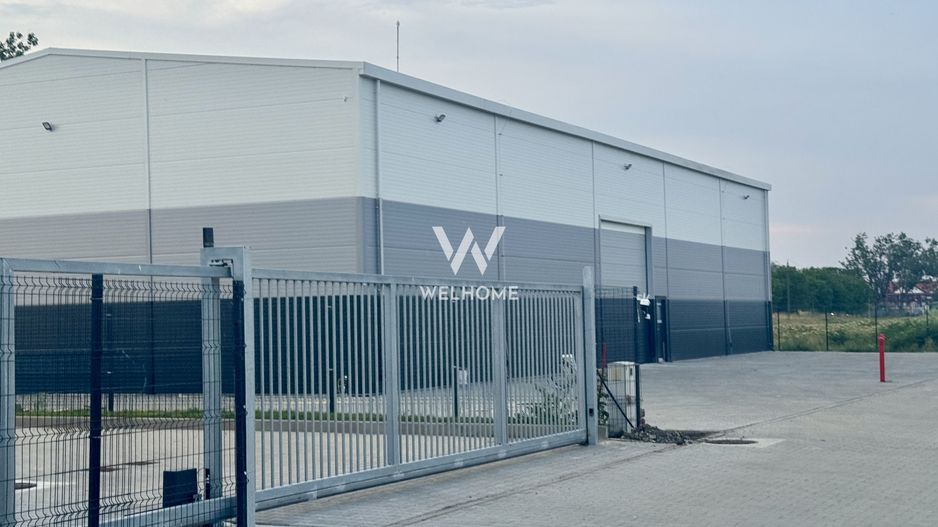 Hala noua si teren de inchiriat, parc industrial nou, ideal IMM, - Poză 1