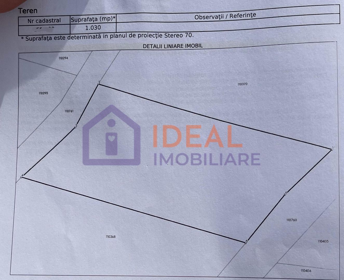 Teren extravilan 1030 mp, Cârțișoara - Poză 7