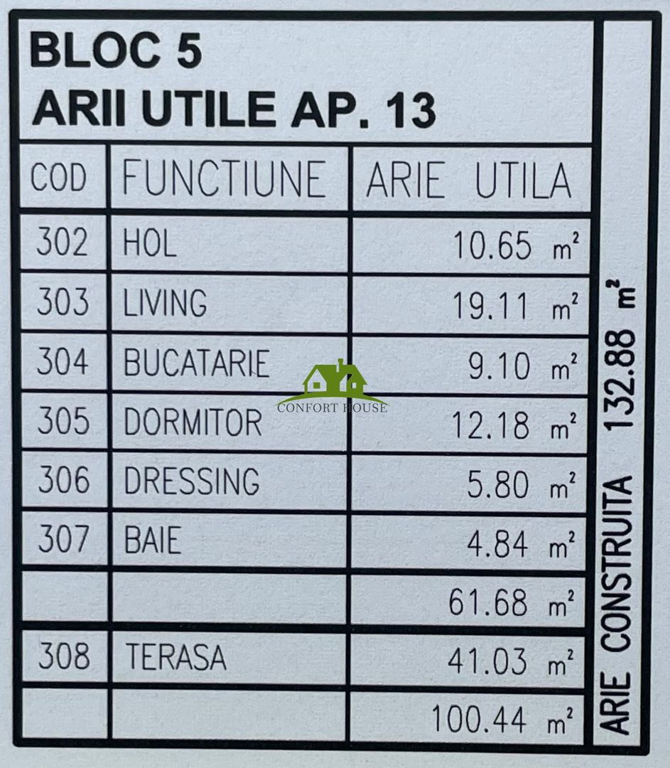 Apartament 2 camere, bloc nou, P+3, Ap.13, Et.3, Bl.5 - CP2461971 - Poză 6