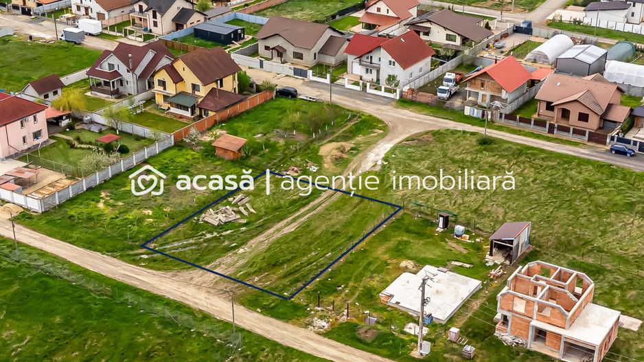 PRET NOU! Teren intravilan 748 mp - Sanleani, Arad - COMISION 0% - Poză 1