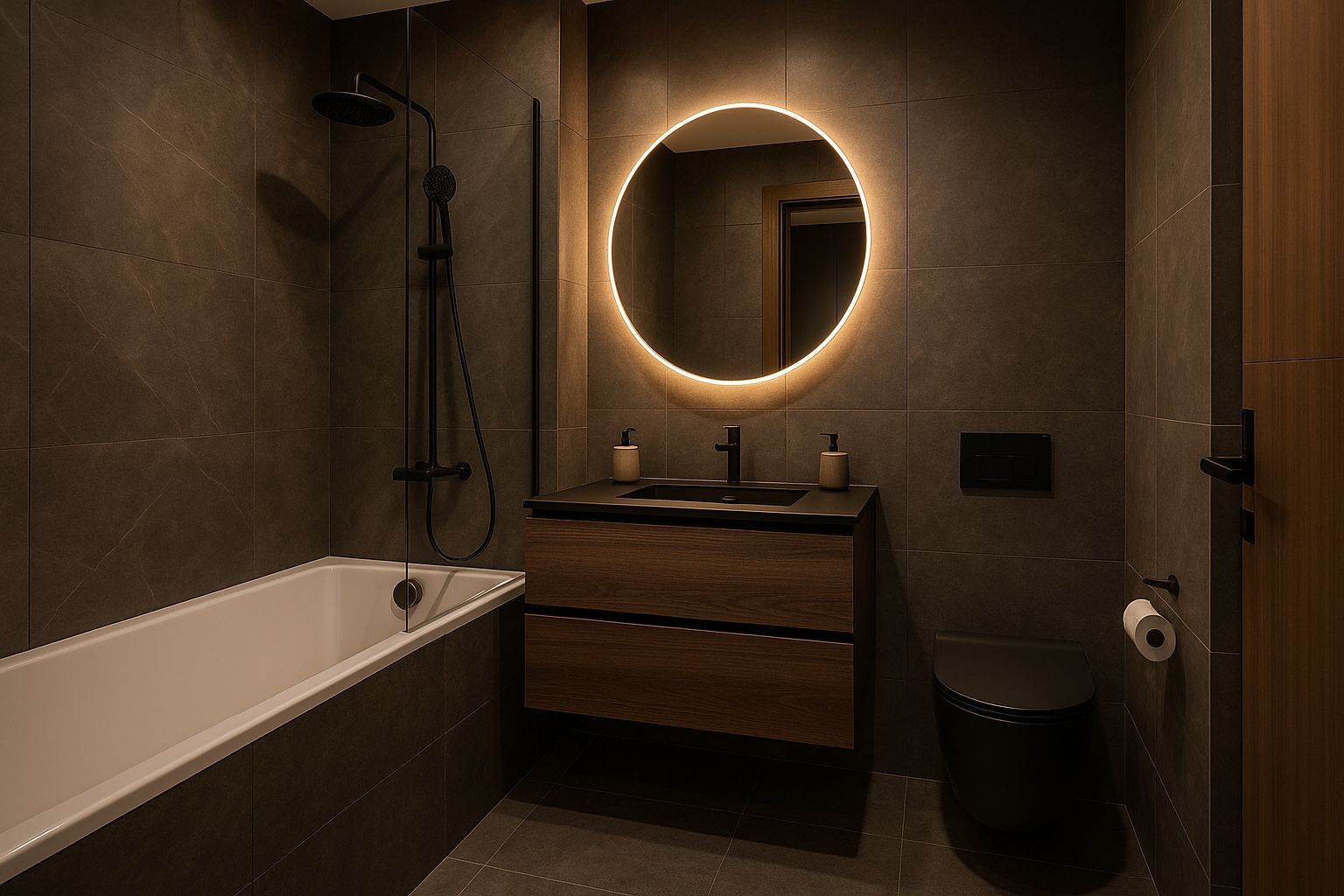 APARTAMENT 2 CAMERE+BIROU | PROIECT NOU | PREMIUM | STEFAN CEL MARE - Poză 8