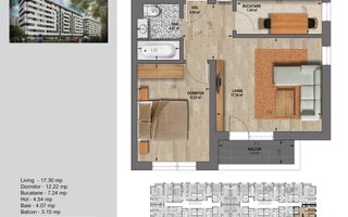 Apartament 2 Camere WeinerResidence Militari Direct Dezvoltator - Poză 2