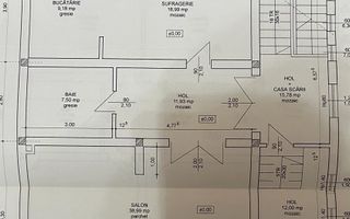 Casa S+P+E+M | 605 mp utili | 10 camere | 3 bucatarii | 4 bai | 3 terase | Garaj - Poză 42
