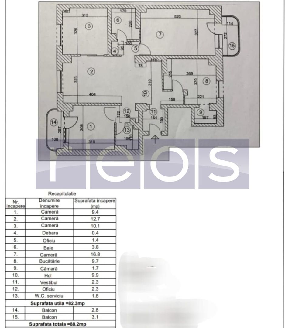 VANZARE 4 CAMERE DECOMANDAT CENTRALA PROPRIE  -TIMPURI NOI -TINERETULUI - Poză 8