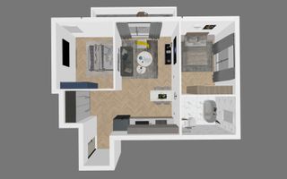 Apartament 3 Camere | Bloc Nou | Liziera Padurii | Terra, Floresti - Poză 1