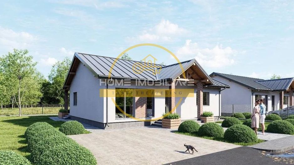 Casa 4 camere, 2 băi/incalzire in pardoseala/ teren 490 mp in zona Dancu-Holboca - Poză 1