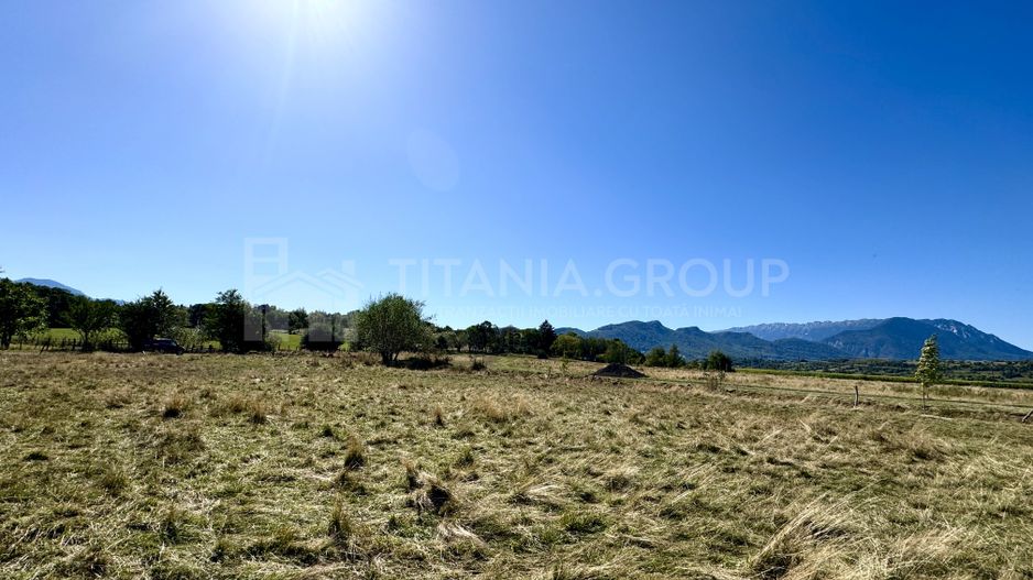 Teren intravilan parcelabil, priveliște spre munți, Sohodol, Bran - Poză 7