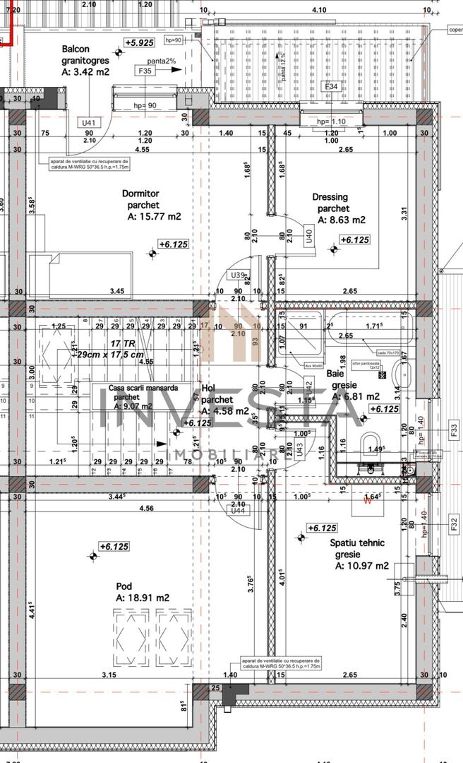 Duplex  cu suprafata utila generosa, pe o strada linistita! - Schiță 7