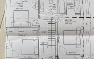 Duplex de 122mp in Andrei Muresanu, proprietate rara, locatie premium - Schiță 15
