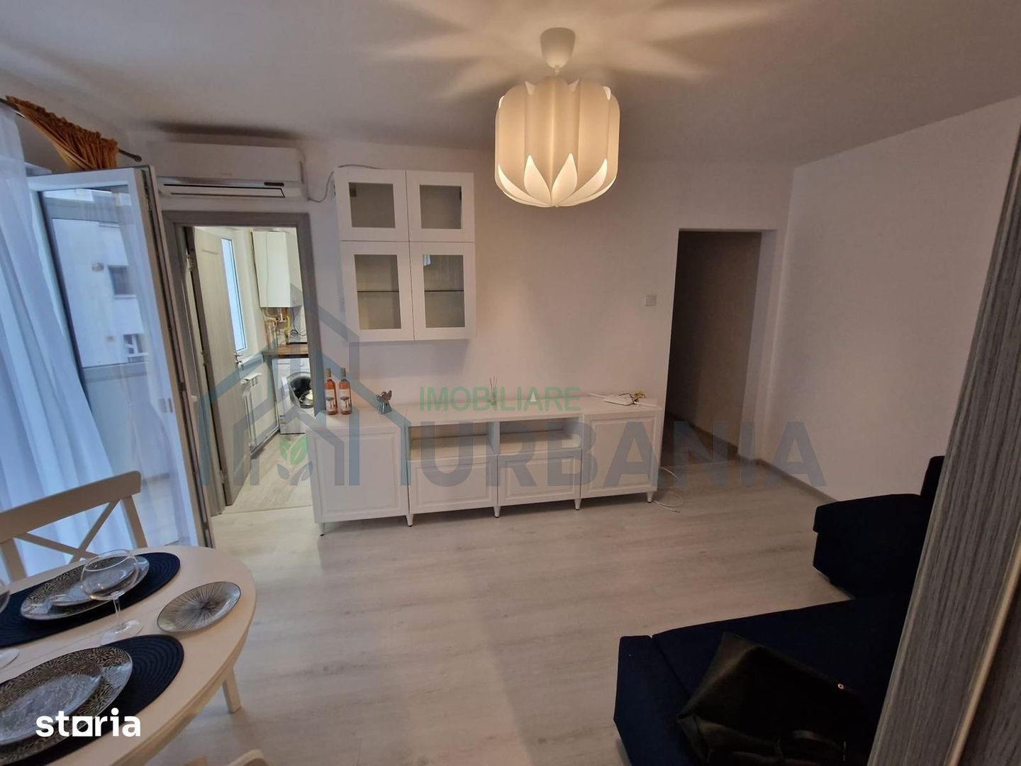 Apartament 2 camere de închiriat în Alexandru cel Bun, renovat integral și mobilat modern - Poză 9