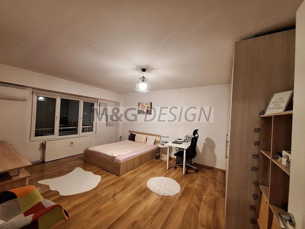 Apartament 1 camera,  Modern-Dorobantilor, 38mp cu centrala - Poză 2